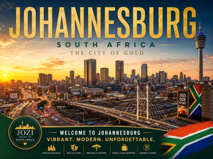 Johannesburg skyline, South Africa